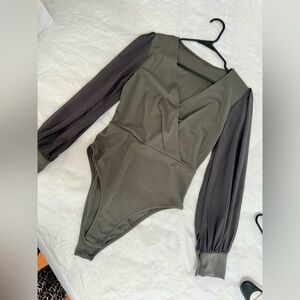 Silky sexy party bodysuit